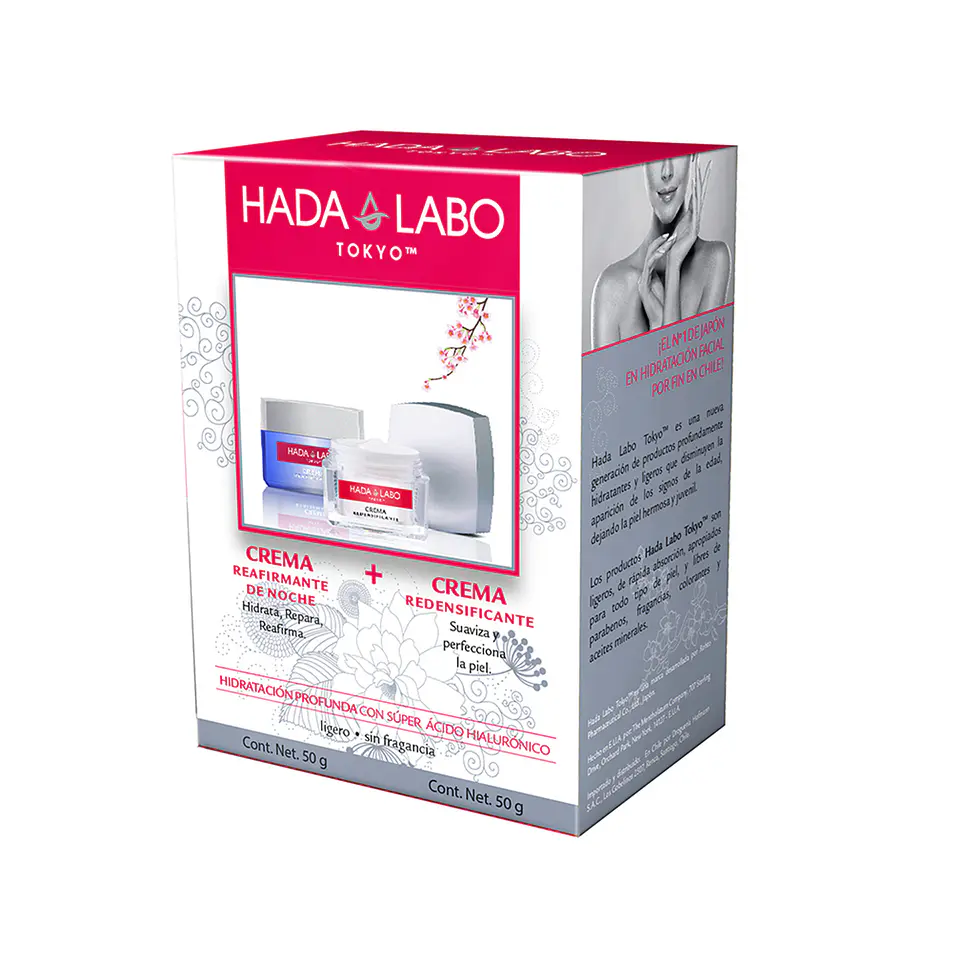 Pack Hada Labo Crema Redensificante + Reafirmante. 2