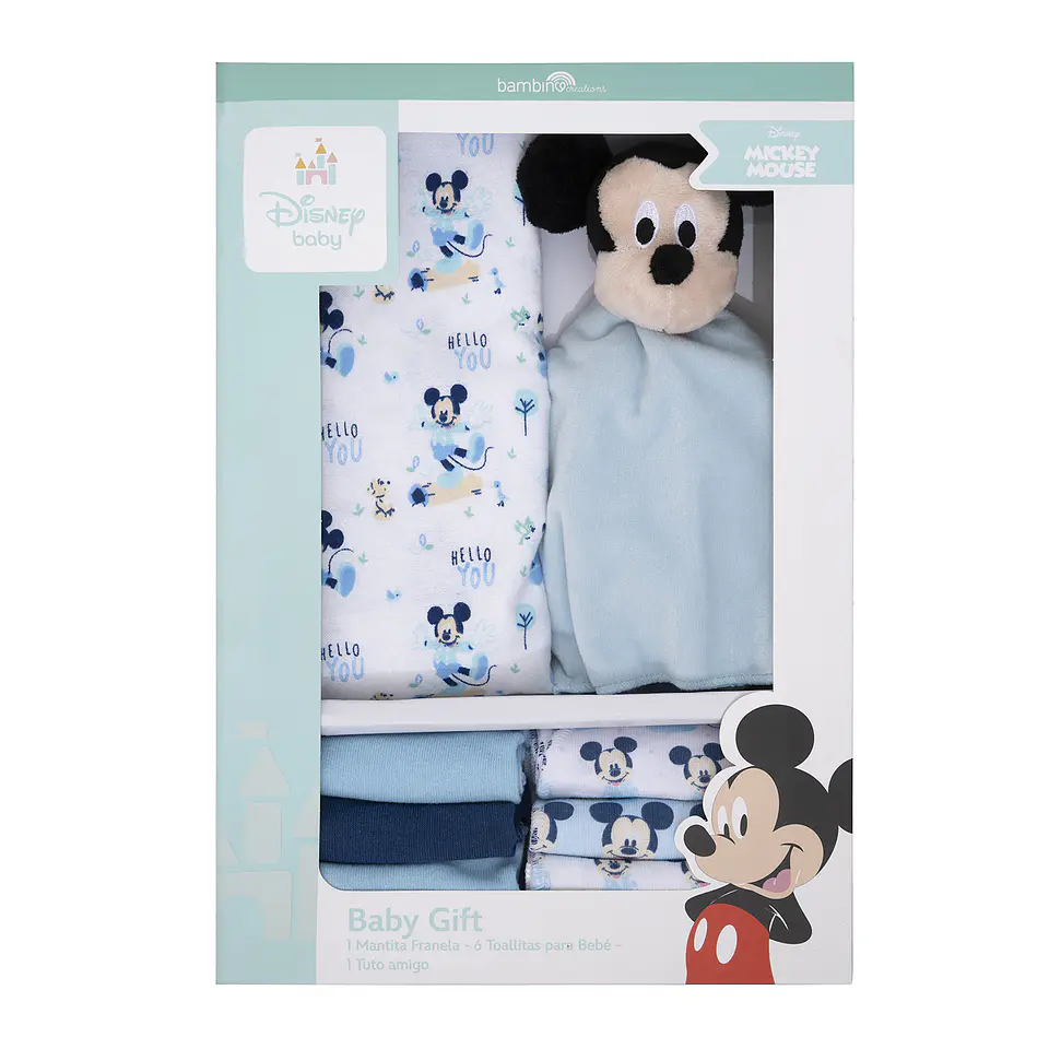 Set 8 Piezas Baby Gift Mickey Arboles Niño 2