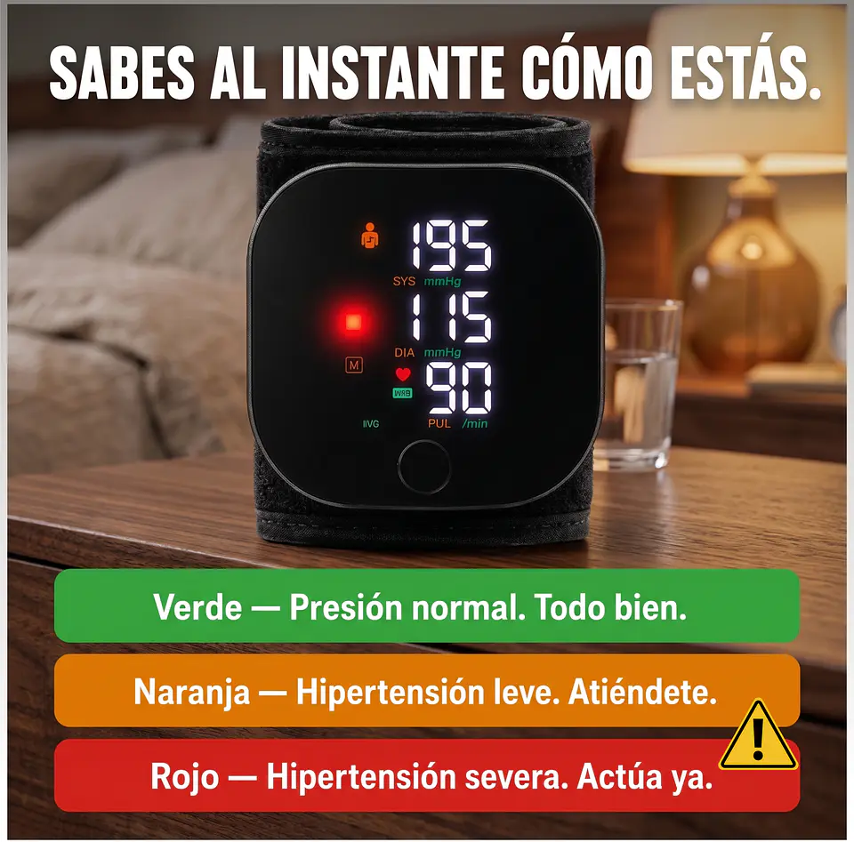 Medidor de presion arterial digital  3