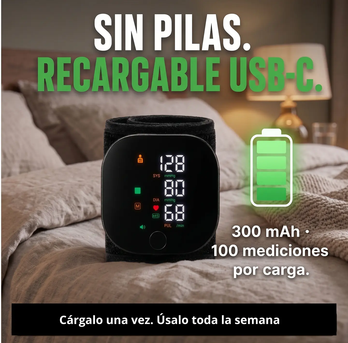 Medidor de presion arterial digital  4