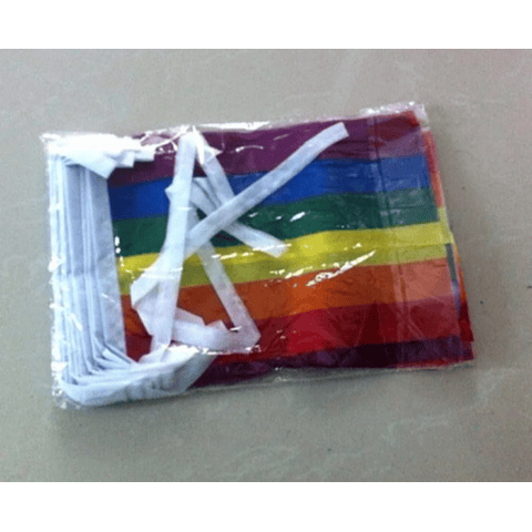 Pack 4 Rollos Banderas Arcoíris