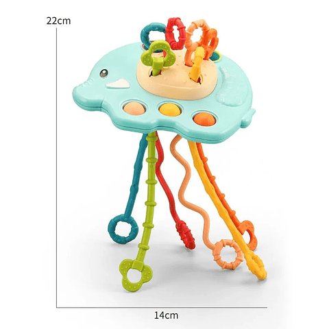 Juguete Sensorial (Montessori) Ideal Dentición Bebes