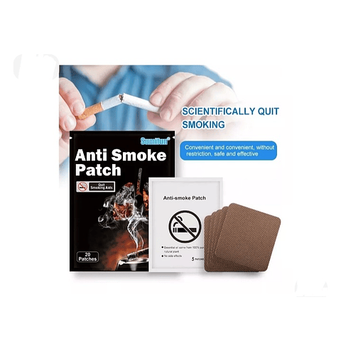 40 Parches Nicotina Anti-Smoke Patch