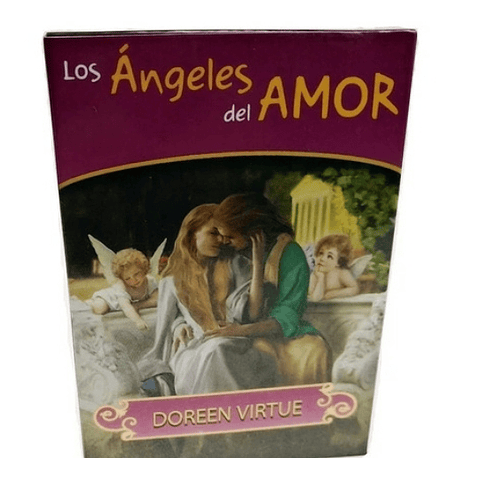 Oráculo Los Ángeles Del Amor + Bolso Terciopelo