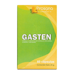 Gasten 60 Cápsulas. Cólon Irritable