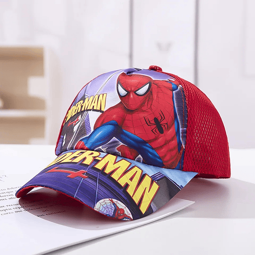 Jockey Gorra De Béisbol Frozen Y Otros Diseños (niña/niño) - spiderman