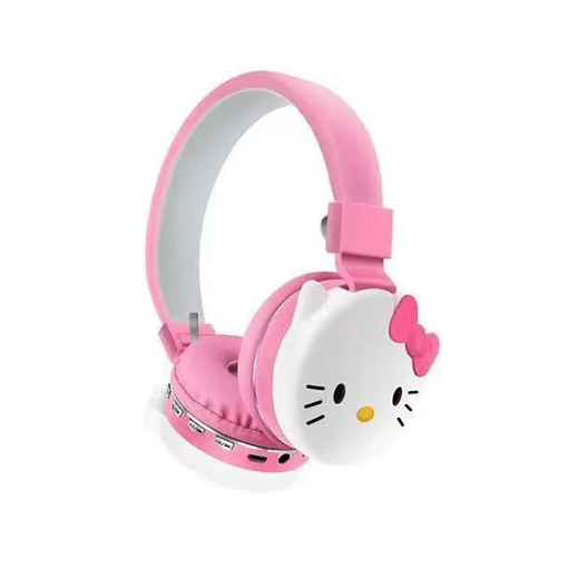 Auriculares Inalambricos Bluetooh Hello Kitty Y Otros Amigos - rosado hello kitty