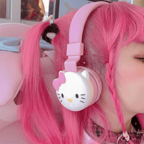 Auriculares Inalambricos Bluetooh Hello Kitty Y Otros Amigos