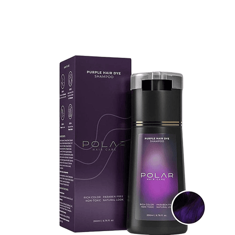 Champú Tintura Cabello Polar Hair Care 200ml Varios Colores