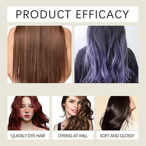 Champú Tintura Cabello Polar Hair Care 200ml Varios Colores