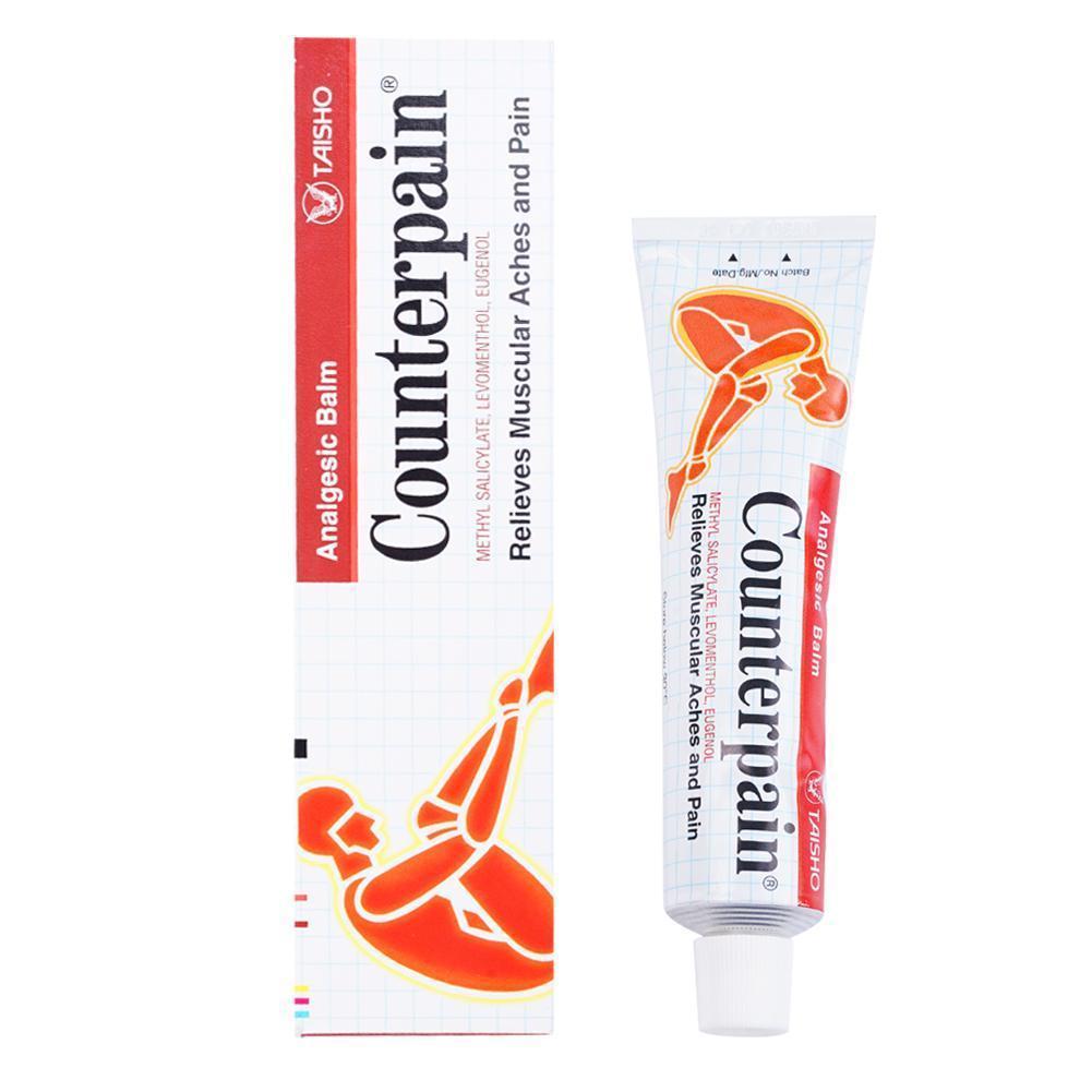 1 Bálsamo Analgésico Masaje Dolor Muscular COUNTERPAIN 120 gr.