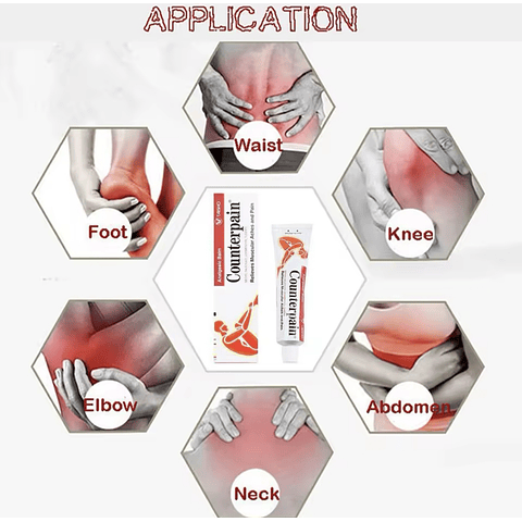 1 Crema Analgésica Dolor Muscular COUNTERPAIN 120 gr