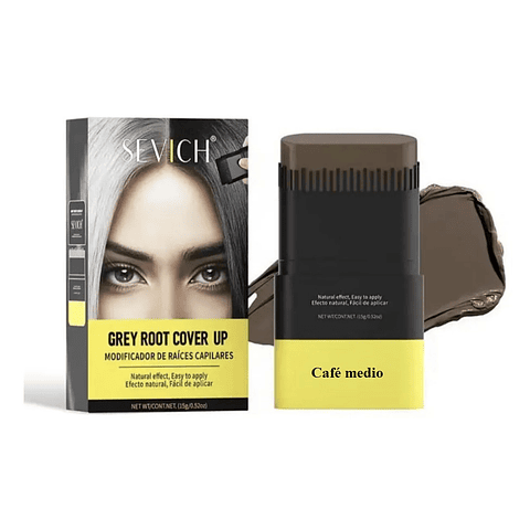 Barra Tinte Cabello Temporal Unisex Tipo Peine Sevich