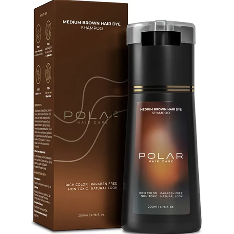 Champú Tintura Cabello Polar Hair Care 200ml Dye Shampoo