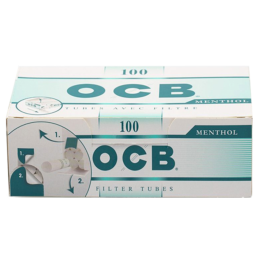 Tubos OCB 100 unidades por estuche