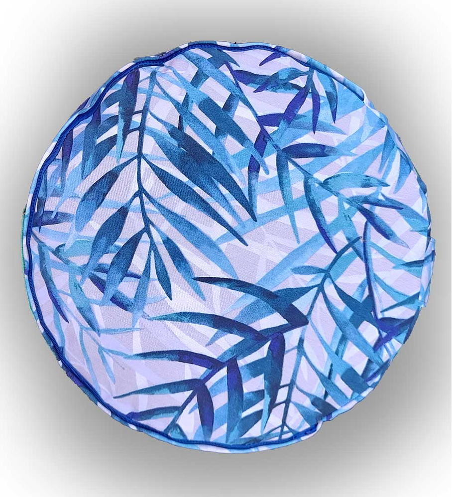 ZAFU hojas azules 10cm