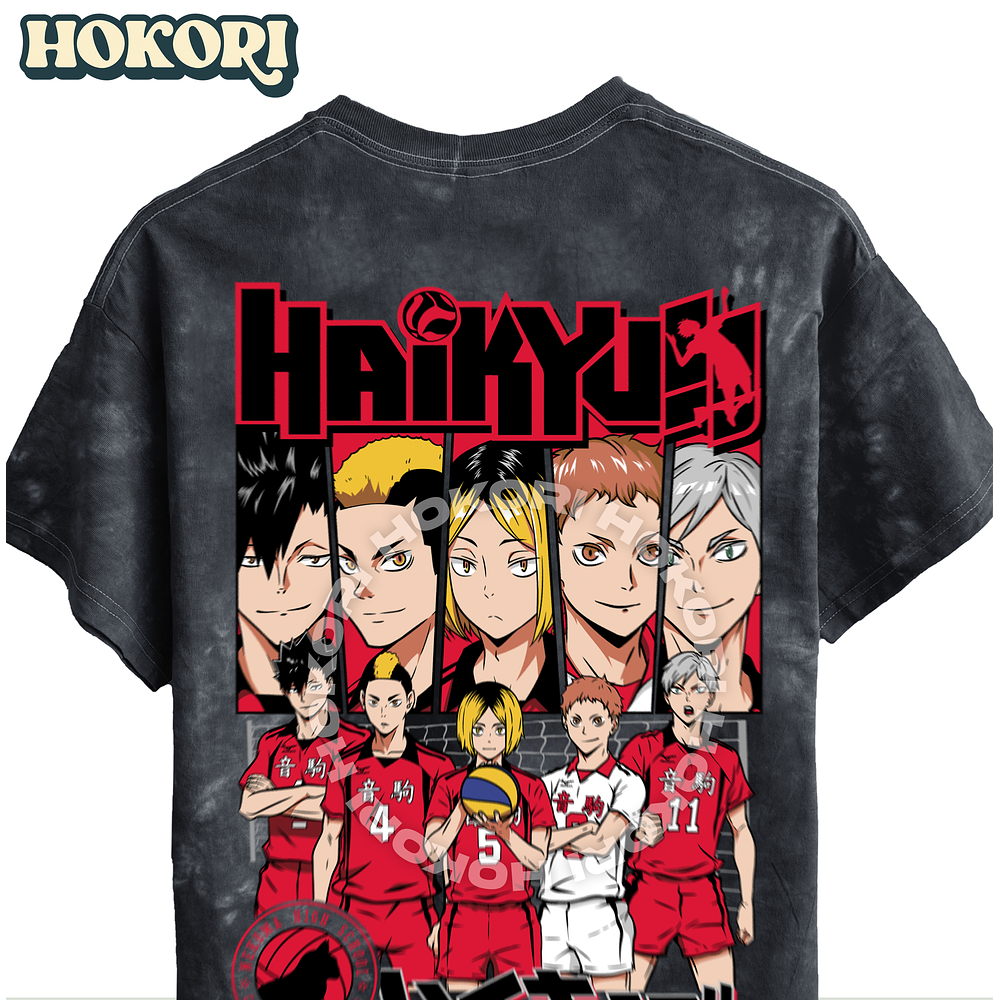 Team Nekoma Haikyu!! - Polera