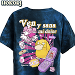 Blissey & Psyduck - Polera