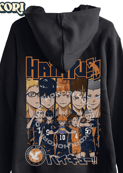 Team Karasuno Haikyū!! - Poleron