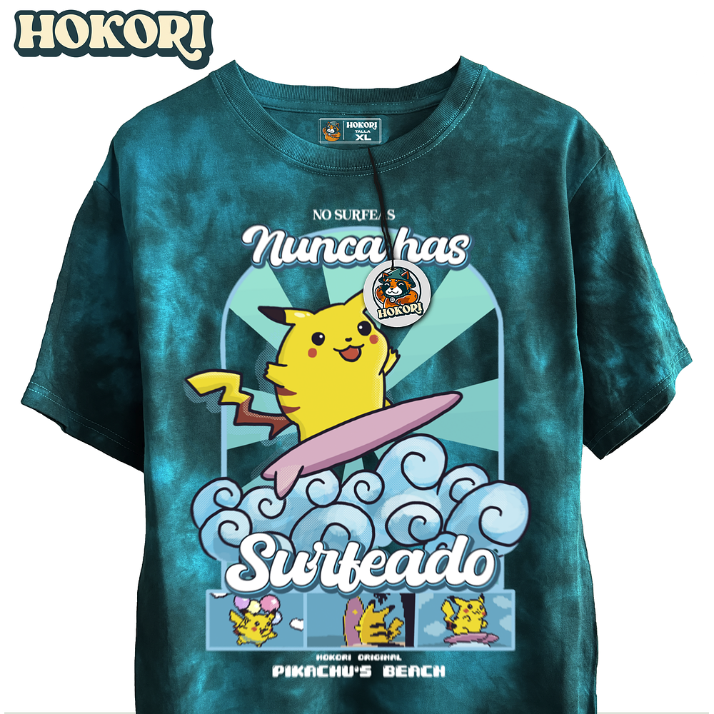 Pikachu Surf - Polera