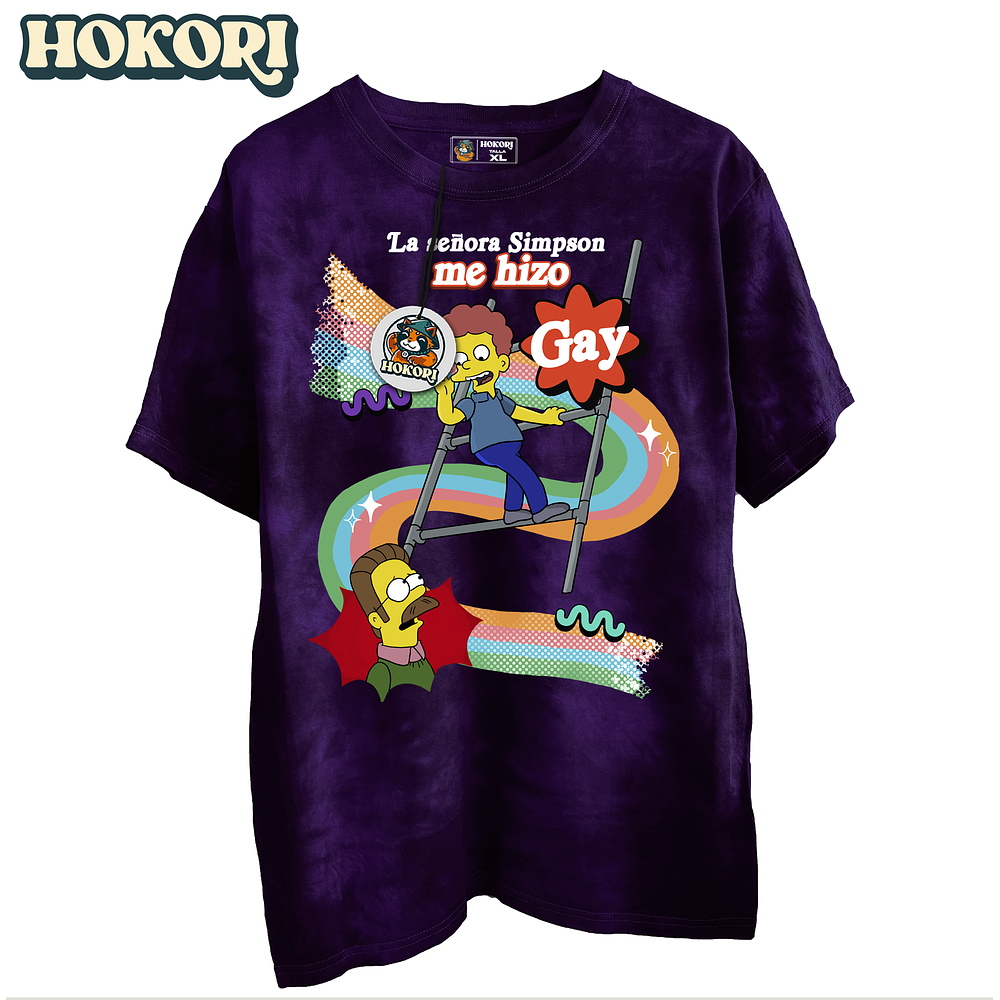 La señora Simpson me hizo Gay - Polera