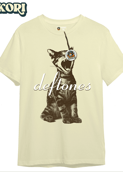 Deftones Cat - Polera