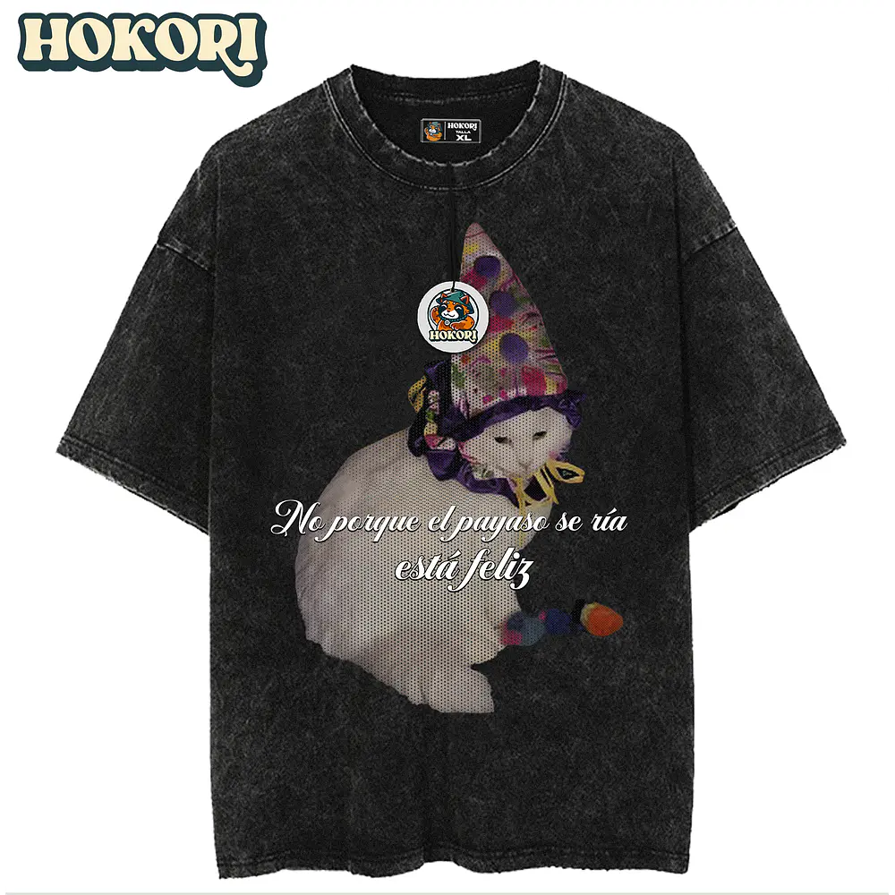 Clown Cat - Polera