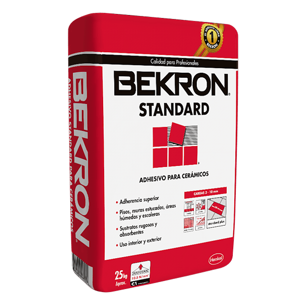 BEKRON STANDARD ADHESIVO CERAMICA 