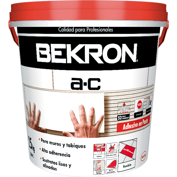 BEKRON A-C PASTA 25KG TINETA 