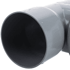 TEE REGISTRO PVC SANITARIO GRIS 75 MM 6