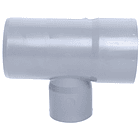 TEE PVC SANITARIO GRIS 75x50 MM 2
