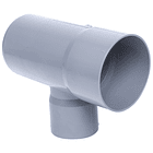 TEE PVC SANITARIO GRIS 75x50 MM 3