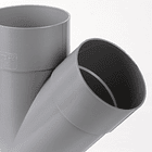 VEE PVC SANITARIO GRIS 110x110 MM 1