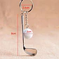 Llavero Golf pelota Blanca - Miniatura 3