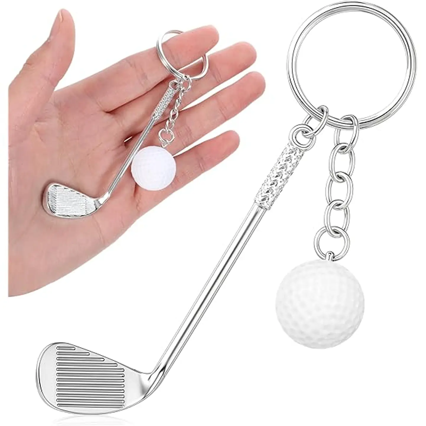 Llavero Golf pelota Blanca 2
