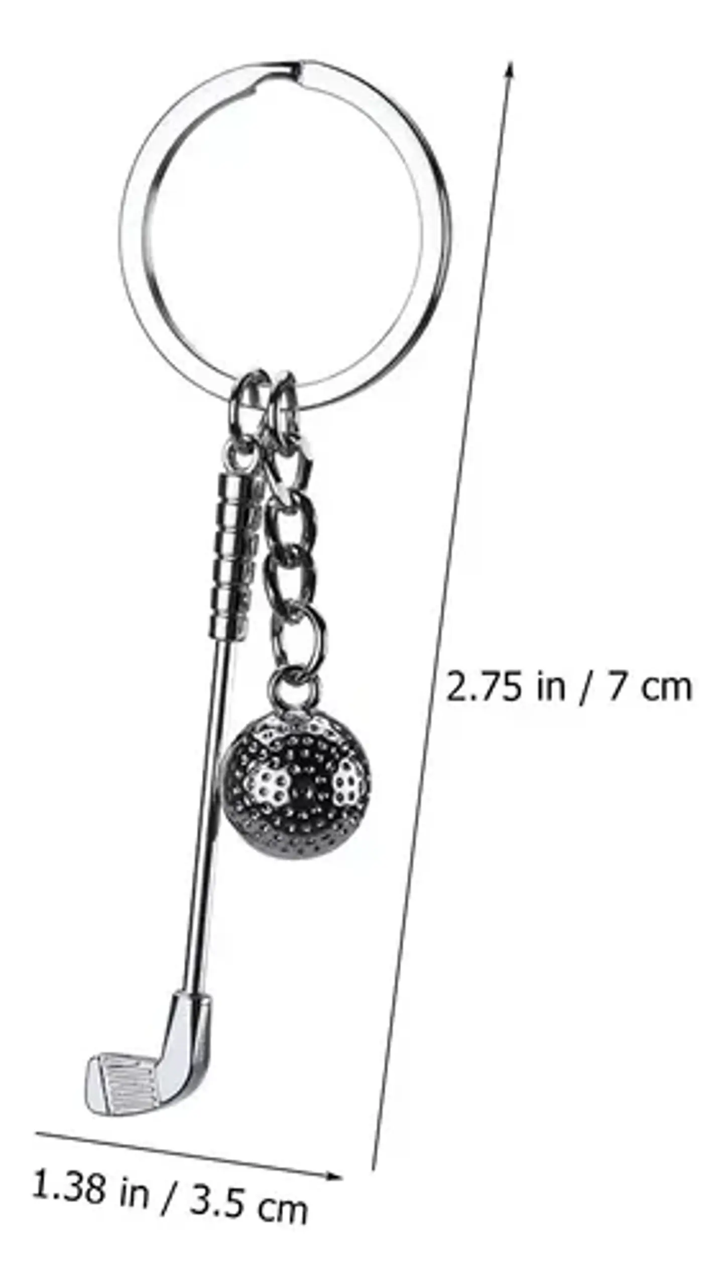 Llavero Golf Metal 3