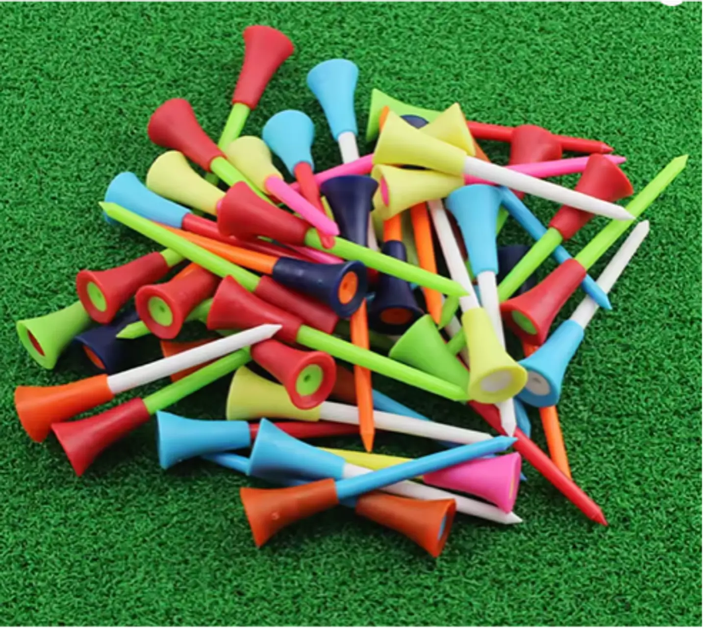 Tees de golf colores (20 tees) 2