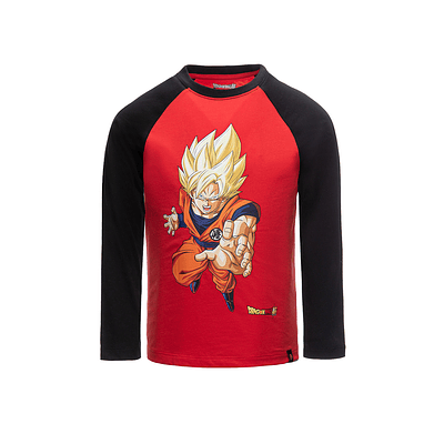 Polera Dragon Ball Rojo