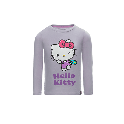Polera Hello Kitty Morado
