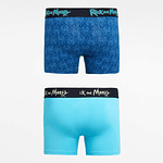 Boxer Bipack Rick & Morty Azul