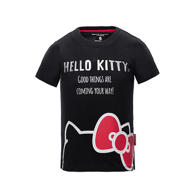 Polera Hello Kitty Negro
