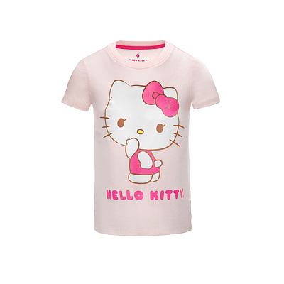 Polera Bipack Hello Kitty Rosado