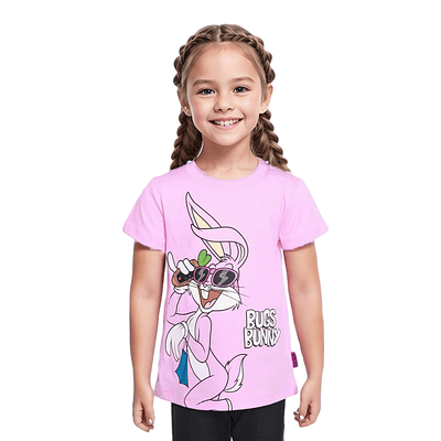 Polera Looney Tunes Rosado