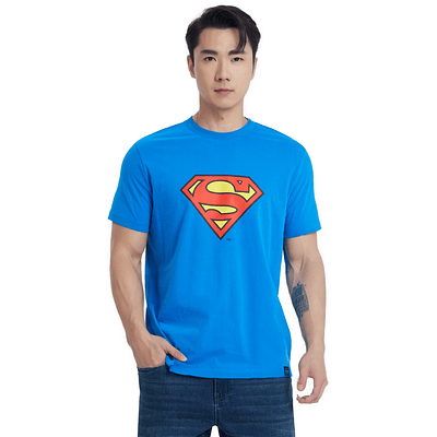 Polera Superman Azul