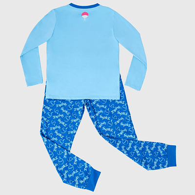 Pijama Naruto Print Azul