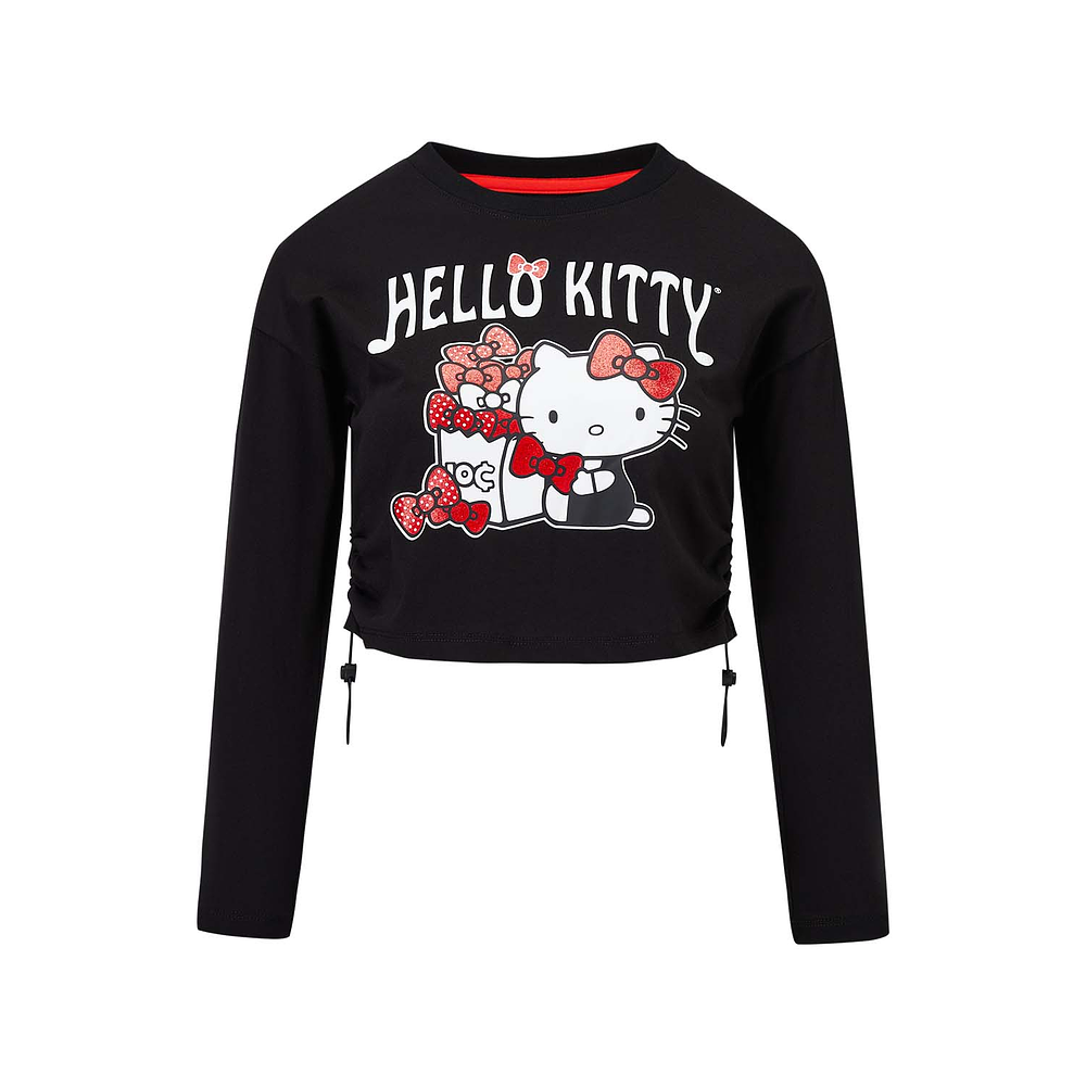 Polera Hello Kitty Negro