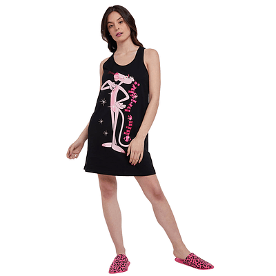 Pijama Pink Panther Negro