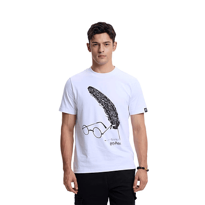 Polera Harry Potter Blanco