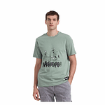 Polera Real Monsters Verde Militar