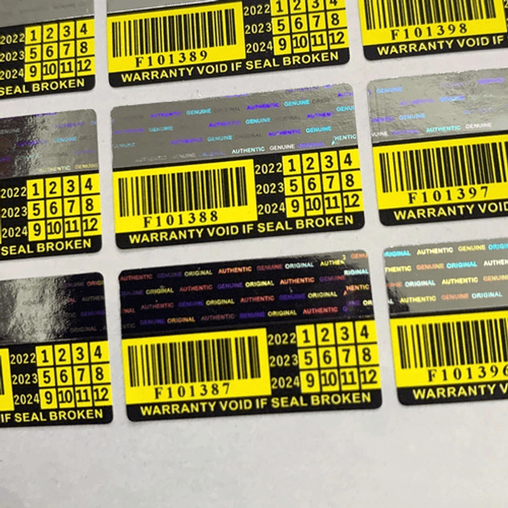 200 Sellos Etiquetas Servicio Técnico Garantía 25x15mm 1